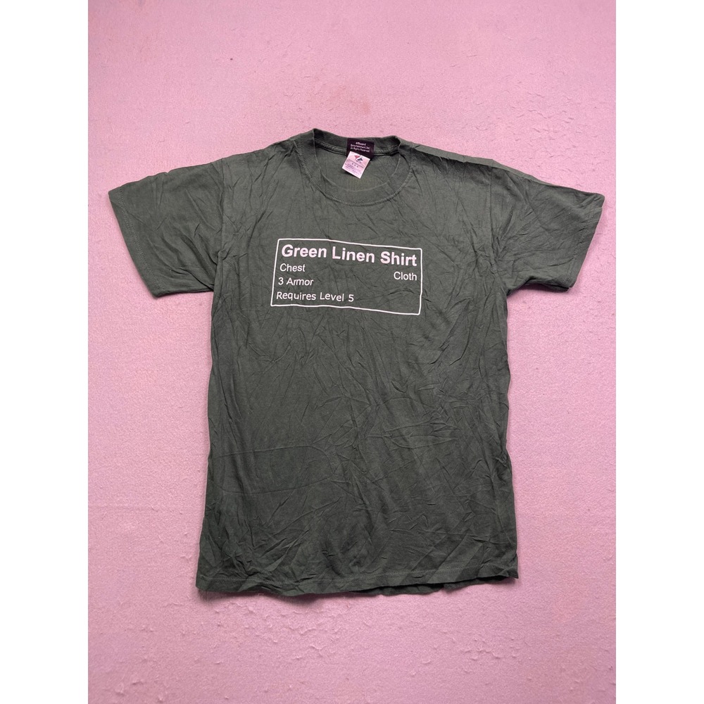 Blizzard World of Warcraft T Shirt Cotton Green Graphic Small Mens